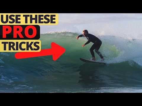 Micro Surfing Adjustments For Huge Speed On A Wave | Detailed Tutorial