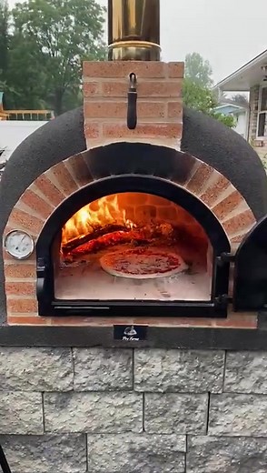 Brick Wood Fired Pizza Oven for Outdoor Kitchen