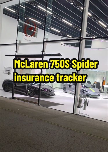 Insurance Approved Tracker for McLaren 750S Spider