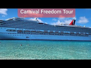 A Beginners Guide - 4K Carnival Freedom Cruise Embarking & Walkthrough 2023 Balcony Stateroom View!