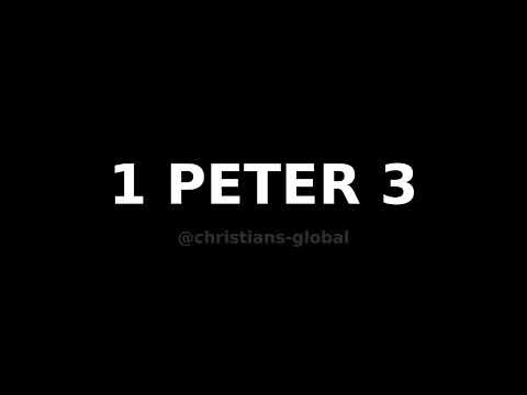 1 Peter Chapter 3 | Audio Bible | The Bible Experience