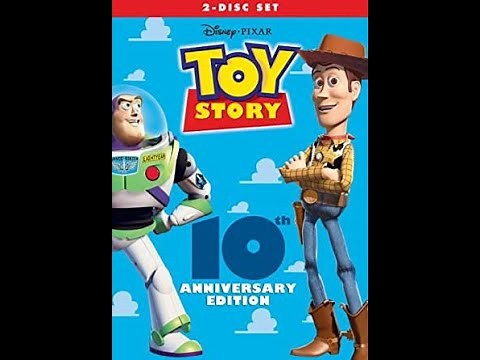 Opening to Toy Story 10th Anniversary Edition DVD (2005, Both Discs) (Version 2)