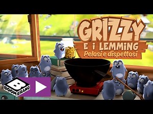 Popcorn | Grizzy e i Lemming | Boomerang
