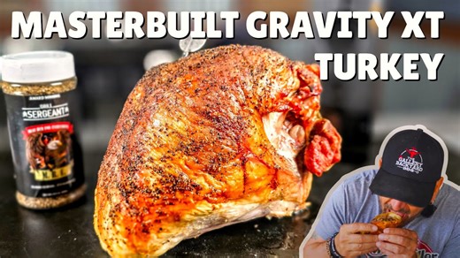 BBQ turkey time on my Masterbuilt Gravity Fed XT