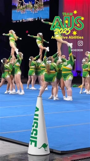 🇦🇺Team Australia - Adaptive Abilities Cheer @ ICU championships #icu #australia #teamaustralia #florida #cheercon #championswearcheercon #icucheer #icuworlds2025 | CheerCon