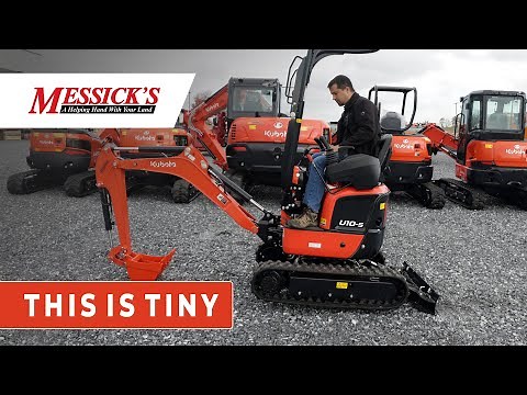 Kubota U10-5 Micro Excavator