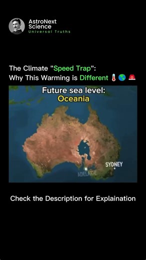 The Climate "Speed Trap 🌡️🌎 #physics #science #education