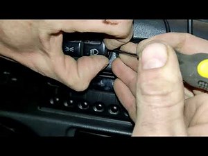 Замена кнопки включения ближнего света фар на ваз 2114-2115