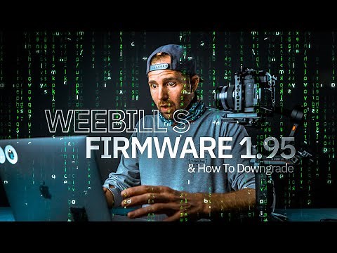 ZHIYUN WEEBILL S FIRMWARE UPDATE & HOW TO DOWNGRADE