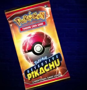 The wait is over! 😮 #DetectivePikachu is in theaters NOW! Snag exclusive trading cards while you’re there 😁 | POKÉMON Detective Pikachu