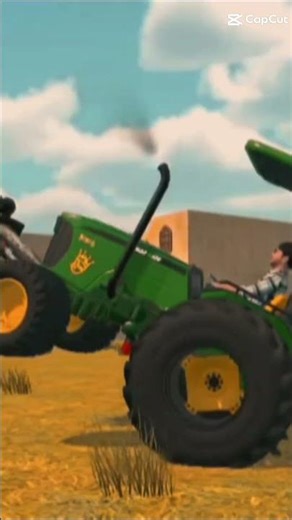 John Deere Edit 🔥 Powerful Tractor Entry | Indian Vehicles 3D