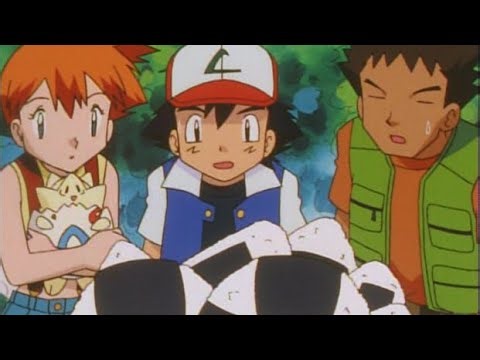 Brock eats a jelly filled donut