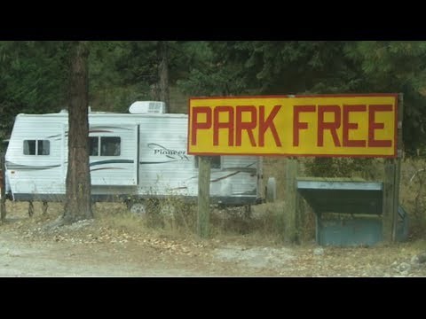Where to camp free in an RV