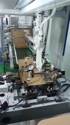 Watch This! Automatic Mailer Box Erecting Machine in Action 📦✨#packaging #youtubeshorts