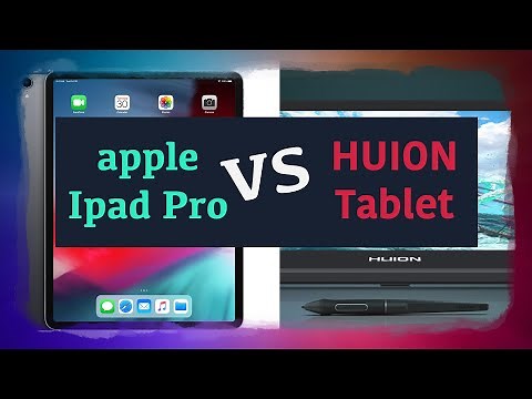 apple Ipad Pro vs Huion Tablet