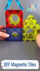 493 reactions · 26 shares | Exclusive DIY Magnetic Set Collection for Future Genius ❤ #chalkpencil #STEM #buildingblocks #magnetictoys #toys | chalkpencil.com | Facebook