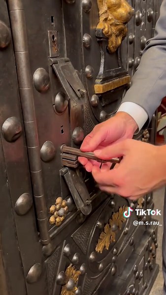 18th Century Italian Hobnail Floor Safe - Period Security at Its Finest