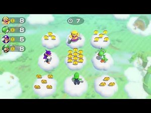 Super Mario Party minigame: Air to a Fortune 60fps