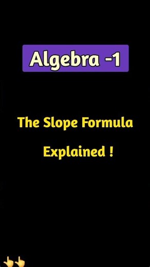 How to Find Point-Slope Form with 2 Points! Algebra 1& Algebra 2 l Sat Map l #shorts #short 🔰🔰