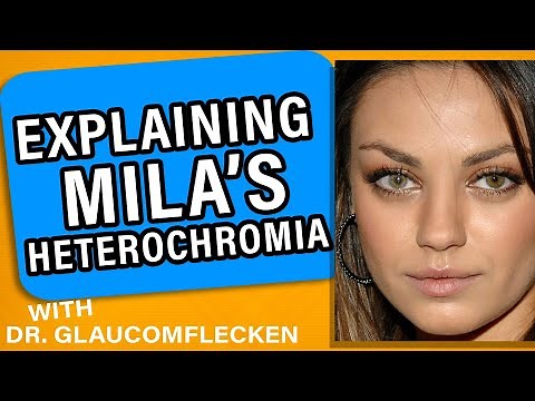 Starry Eyes: Mila Kunis's Heterochromia Explained | Knock Knock Eye