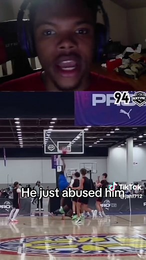 He just abused him omg #viral #fypシ #trending #blowthisup #aaubasketball@SportsCenter NEXT @ESPN