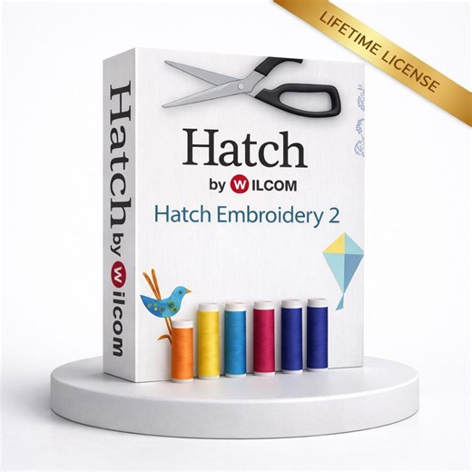 Hatch 2 Embroidery Software | Instant Delivery - Lifetime License - Etsy