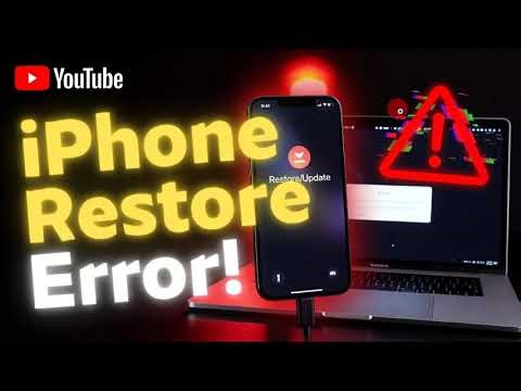 How to solve Unknown Error Occurred during iPhone Restore or Update