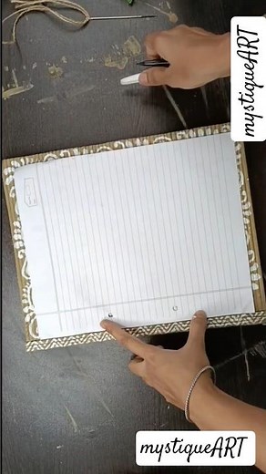 How to make project file from waste materials. Sustainable zero waste Project file decoration.