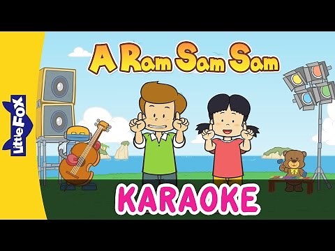 A Ram Sam Sam | Sing-Alongs | Karaoke Version | Full HD | By Little Fox