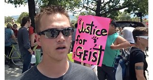 Protestors demand justice after Utah police fatally shoot fenced-in dog (VIDEO)