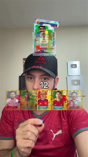 Figurinhas golds do Messi, Neymar e Cristiano Ronaldo: novo recorde
