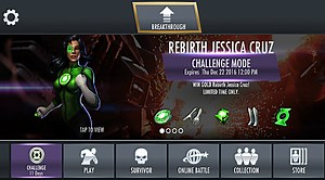 Injustice (Mobile) - Breakthrough Mode and Jessica Cruz Challenge