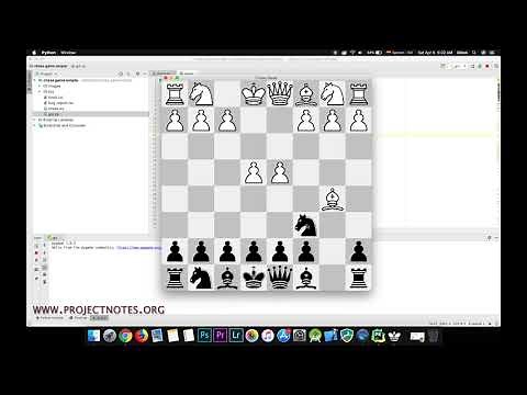 Simple Chess Game In Python With Source Code | ProjectNotes