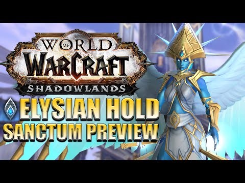 Elysian Hold - Kyrian Covenant Sanctum preview | Shadowlands alpha