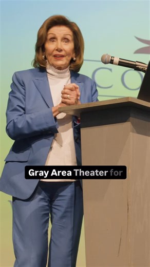 Gray Area on Instagram: "One of our standout moments this year was welcoming Speaker Emerita Nancy Pelosi to Gray Area for the Congressional App Challenge (@congressionalappchallenge). We hosted #HouseOfCode, a nationwide initiative where middle and high school students design and build their own applications. Speaker Pelosi (@speakerpelosi ) took the stage to show support for the next generation of tech talent. Congratulations to last year’s local winner, Anna Beischer! 🌟 Her app, HerStory, he