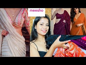 Meesho saree haul | Saree haul | Trending saree haul | ShweetaStyle