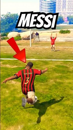 Playing soccer in GTA Games! #gta #gta6 #gta5 #soccer #gaming
