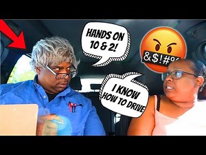 Giving My Angry Fiancee A DRIVING TEST 😳PRANK ON FIANCEE! (HILARIOUS)