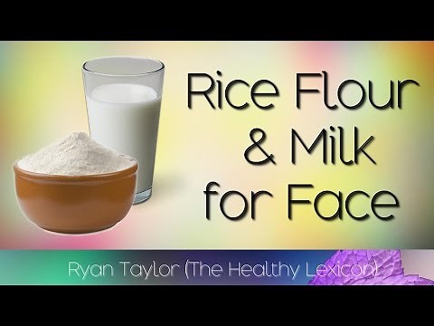 Rice and Milk: for Skin (Facemask)