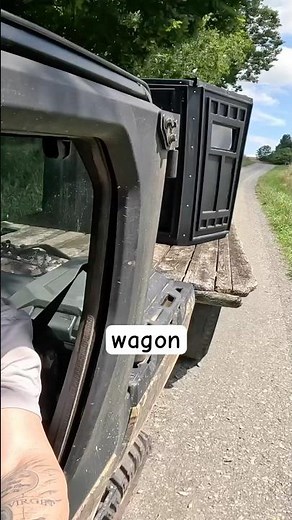 INSANE Mobile Deer Blind Hack! 🚜 Hay Wagon Blind Move Goes WILD 😱 #DeerHunting @maverickhunting