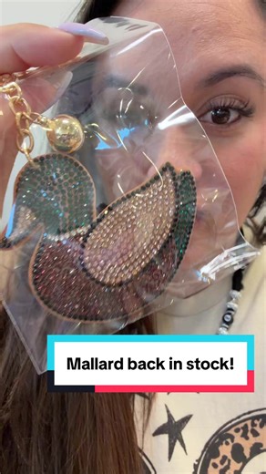 Mallard Duck Bag Charm Back in Stock!