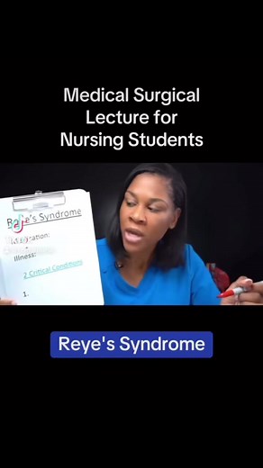 Quick Facts Review! Reye's Syndrome | ReMar Nurse Test Prep