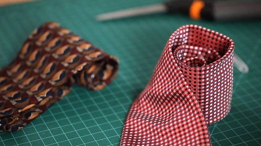 33K views · 36 reactions | Use old silk ties to create beautiful...