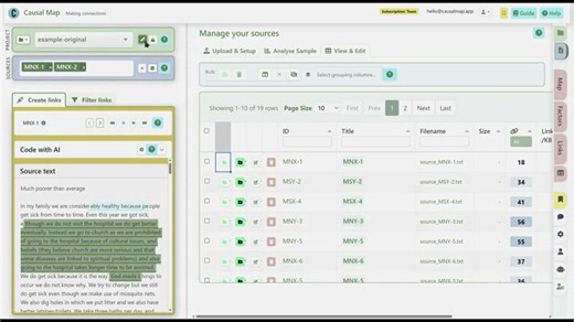 Causal Map 4: Managing Projects with the Projects Bar | Causal Map Ltd posted on the topic | LinkedIn