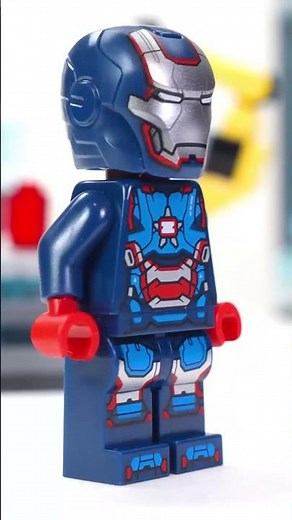 LEGO Iron Man Laboratory Hall of Armour | LEGO 76315 Infinity Saga Minifigures Stop Motion #Shorts