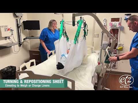 Repositioning and Turning Sheet - Weighing a Person