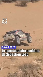 Après des galères de ventilateurs en début de Dakar, voilà que Sébastien Loeb a crashé son véhicule dans le désert saoudien. S’il a pu repartir sans trop de dégâts, ses chances de victoires semblent (déjà) bien compromises ➡️ https://www.20min.fr/zX6 #Dakar2025 #SebastienLoeb #Loeb #rallye #sport #automobile | 20 Minutes