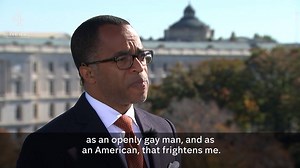 This is the extraordinary moment that journalist Jonathan Capehart broke down when asked if he was worried if his country “may become another America” under Donald J. Trump. The President-Elect's Michigan co-chair, Lena Epstein, responds. | Channel 4 News