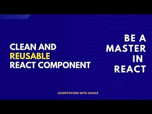 Create clean and reusable react component | TypeScript