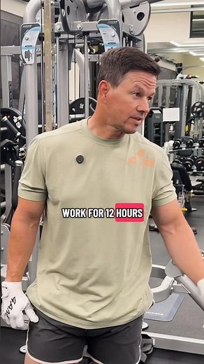 Mark Wahlberg and Hannah Stocking on how to be disciplined #shorts